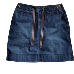 Liz Claiborne Blue Denim Skirt